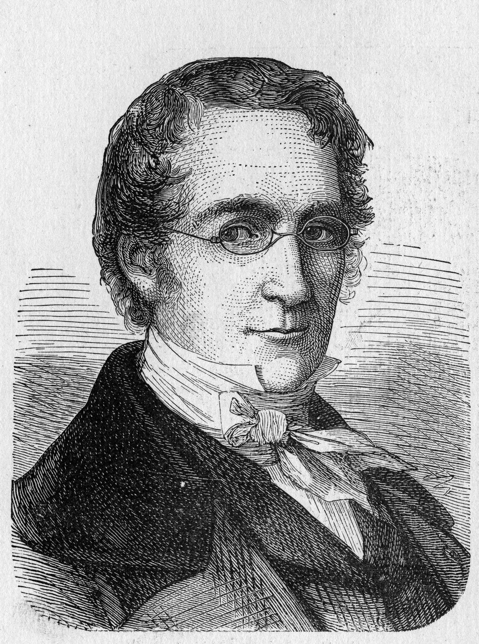 Louis-Joseph Gay-Lussac (Louis Joseph Gay Lussac) (1778 - 1850) の肖像 - "Album of Science; illustrious scholars; Great discoveries" 1896年に掲載。 作： フランス語学校