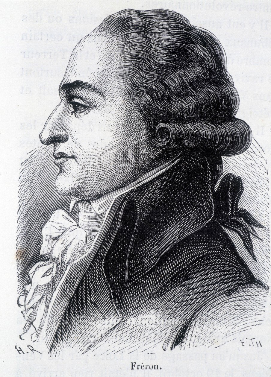 ルイ・マリー・スタニスラス・フレロン（1754-1802）の肖像 - アンリ・マルタンの「L