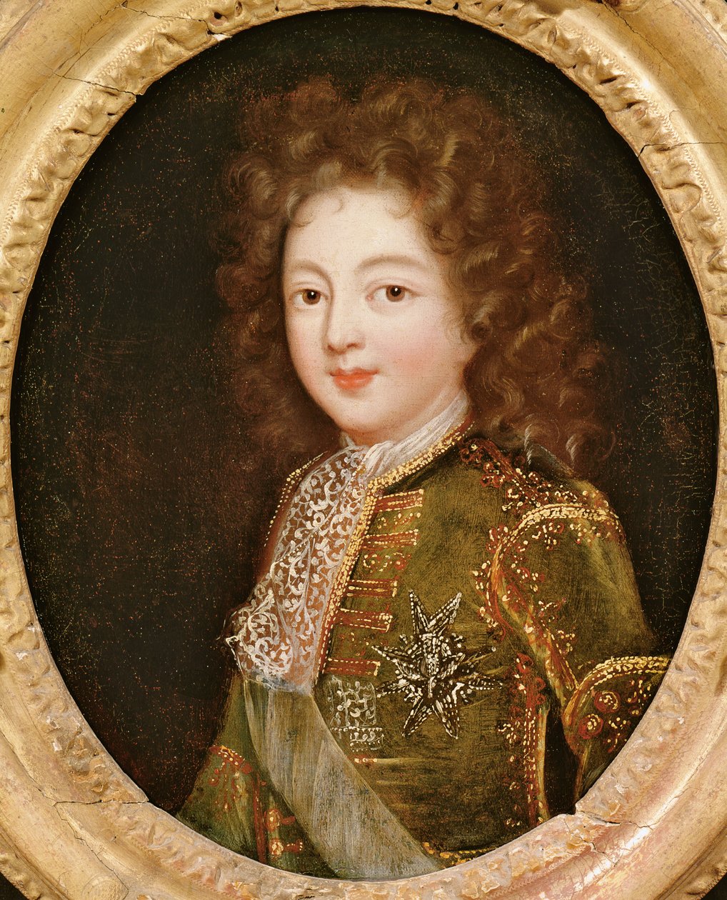 フランスのルイの肖像（1682-1712） 作： フランス語学校