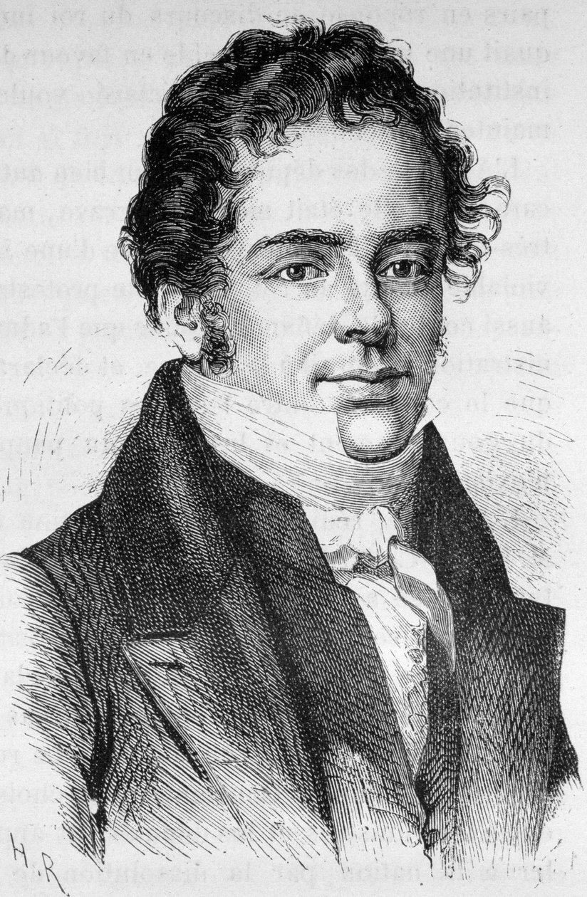 フランスの政治家モンベル（1787～1861年）の肖像 - アンリ・マルタンの「L