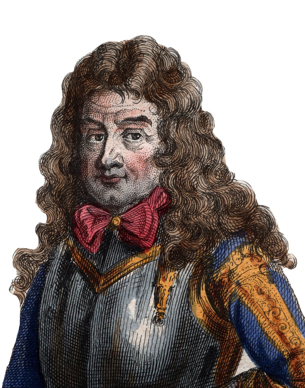ニコラ・カティナ・ド・ラ・フォコンネリー（1637-1712）、フランスの軍司令官、フランス元帥の肖像。 作： フランス語学校