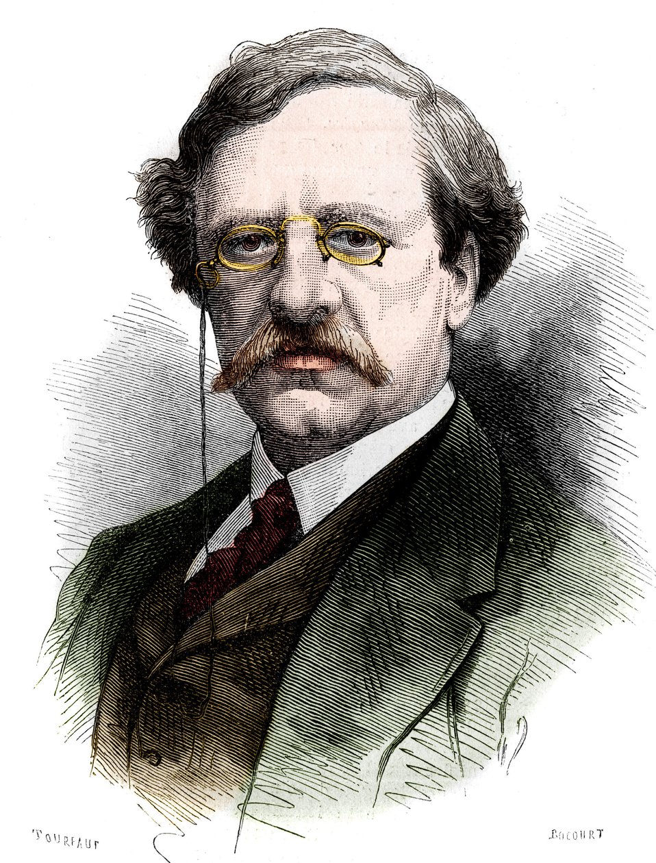 スウェーデンの博物学者・探検家であるNils Adolf Erik (Eric) Baron Nordenskjold (Nordenskiold) (1832-1901)の肖像。10月25日付「Le Monde Illustré」1178号に掲載された図版 作： フランス語学校