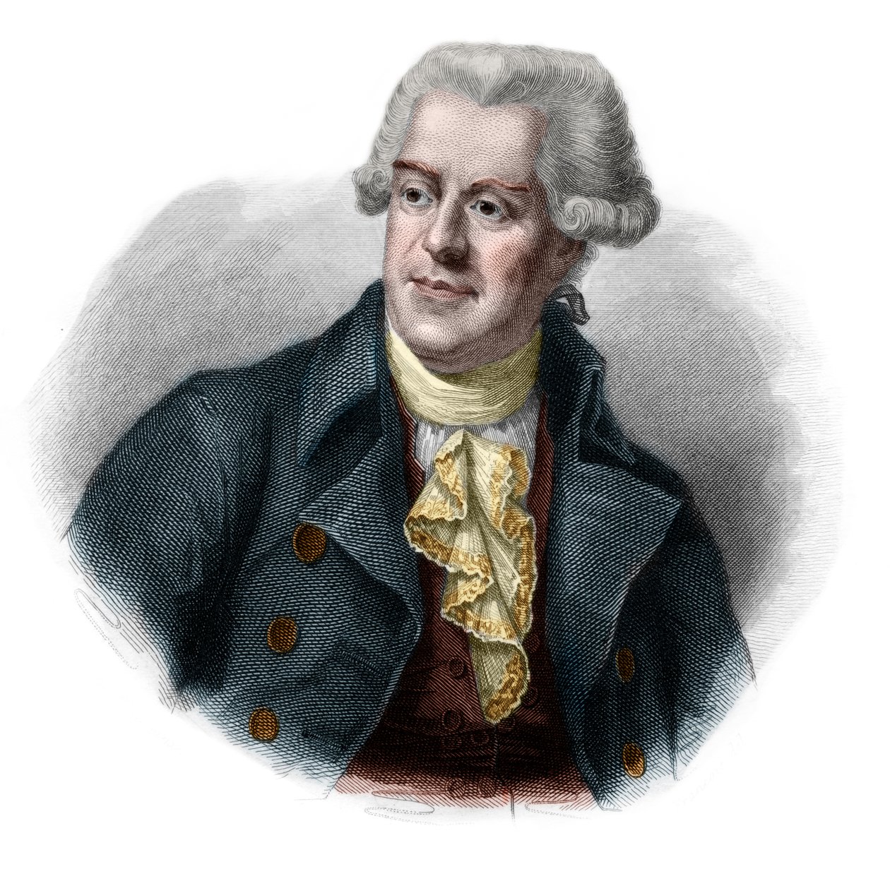 パスカル（パスクアーレ）パオリ（1725-1807）の肖像コルシカ島の愛国者でリーダー。 作： フランス語学校