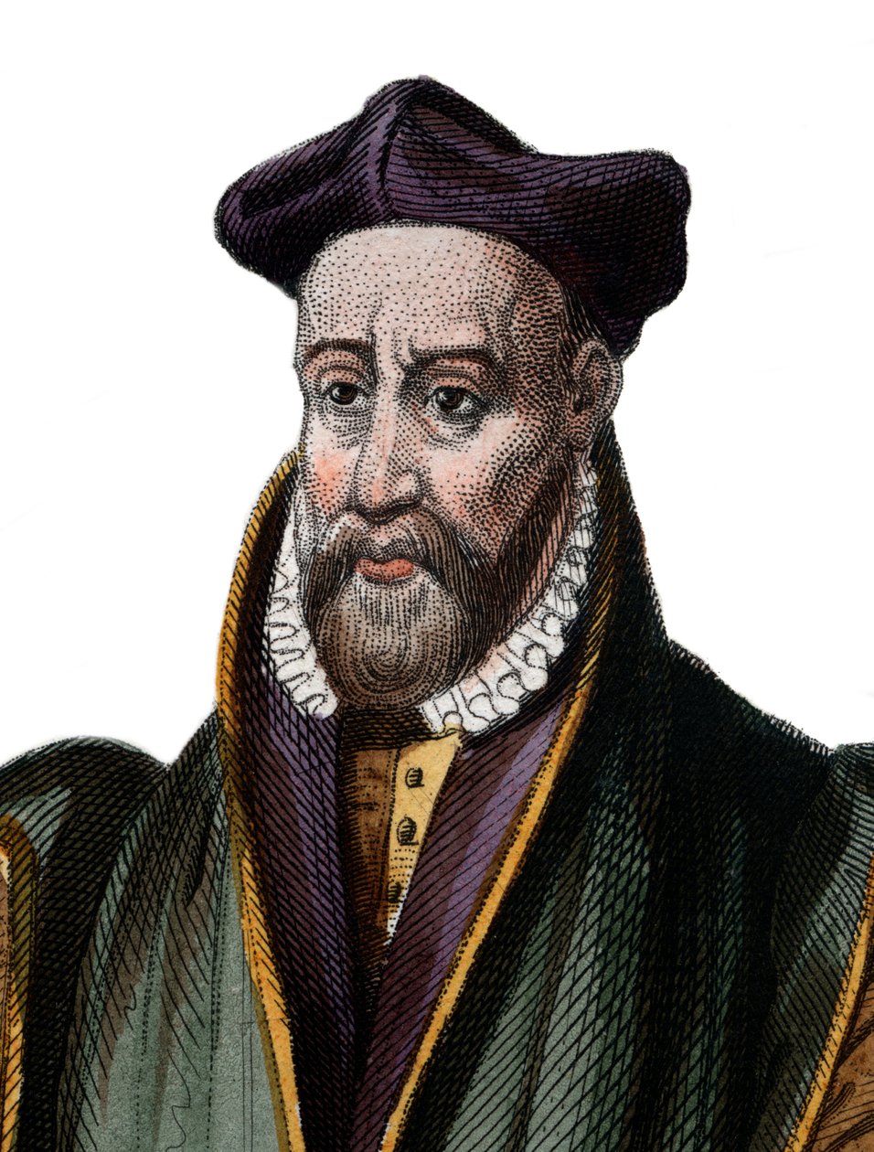 フィリベールデローム（デロルム）（デロルム）（1510-1570）の肖像、フランスの建築家。 作： フランス語学校