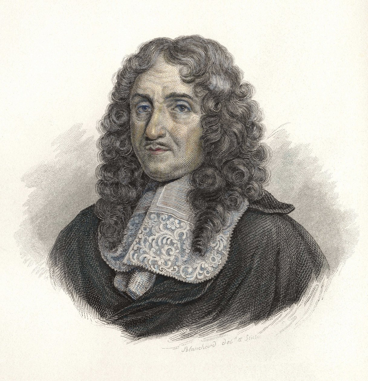 フランスのエンジニア、ピエール・ポール・ド・リケ（1604-1680）の肖像。 作： フランス語学校