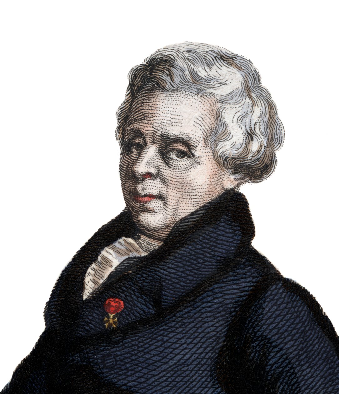 ピエール・シモン、ラプラス侯爵（ラ・プラス）（1749-1827）、フランスの数学者、天文学者の肖像。 作： フランス語学校