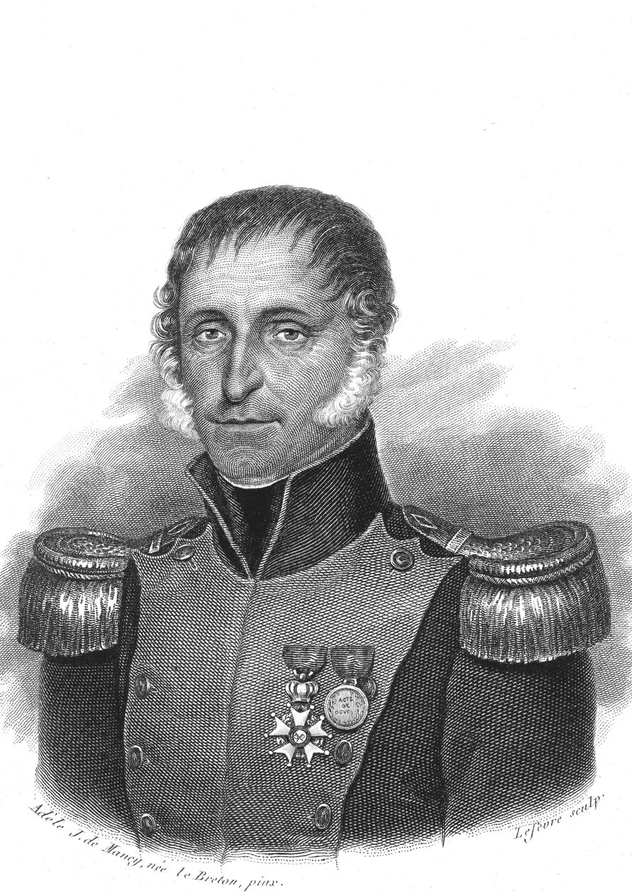 ピエール・トマ・ローラン・パイエット（1776-1835）の肖像（エングレーヴィング） 作： フランス語学校