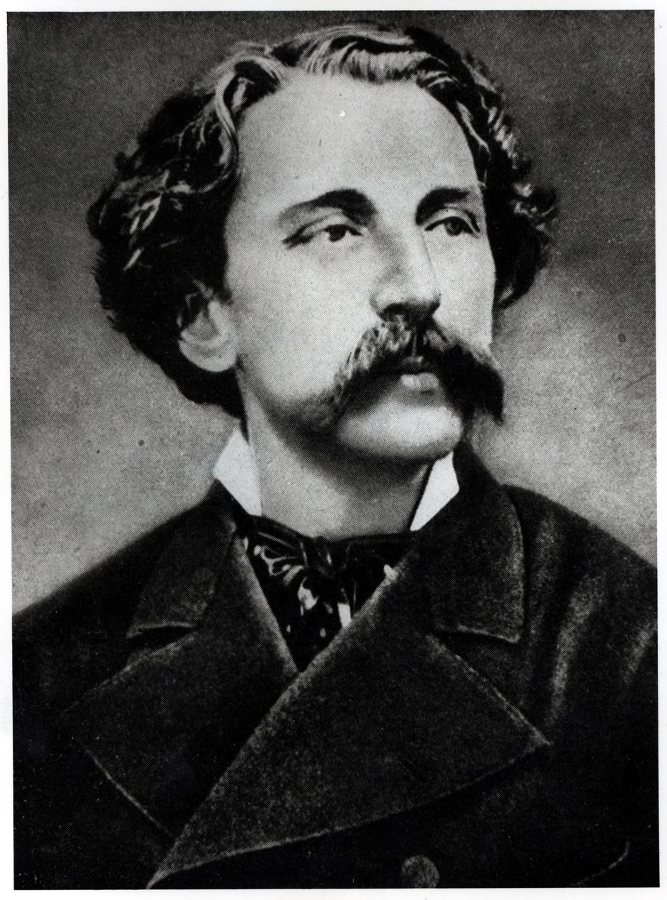 ステファン・マラルメの肖像（1842-98）、1873年頃 作： フランス語学校