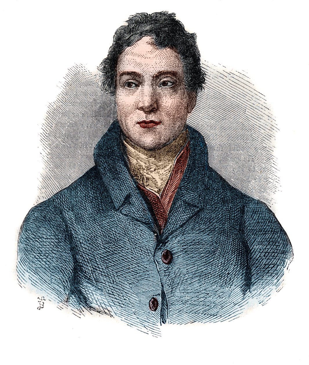 ウィリアム・ハスキソン（1770-1830）の肖像はイギリスの政治家でした。 作： フランス語学校