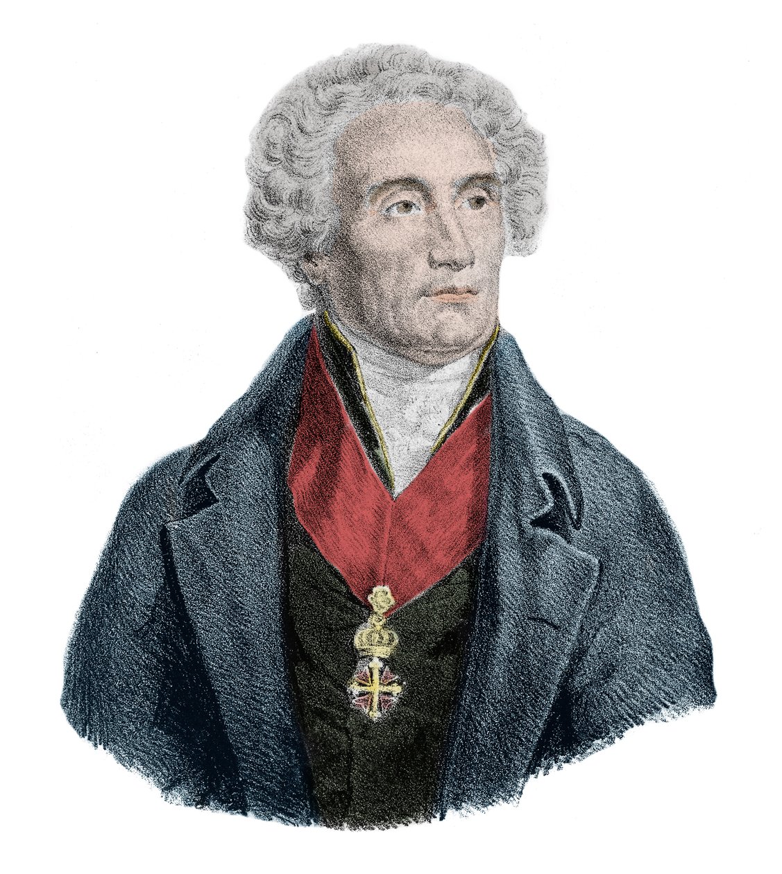 Xavier de Maistreの肖像 作： フランス語学校