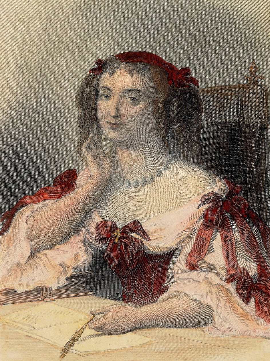 セヴィーニュ侯爵夫人の肖像 作： フランス語学校