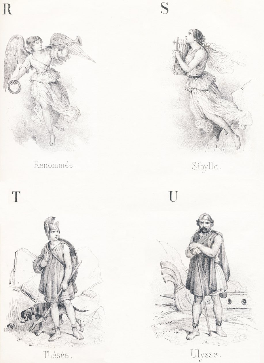 RSTU：名前が変更されました、Sibyl、Thesee、Ulysses 作： フランス語学校
