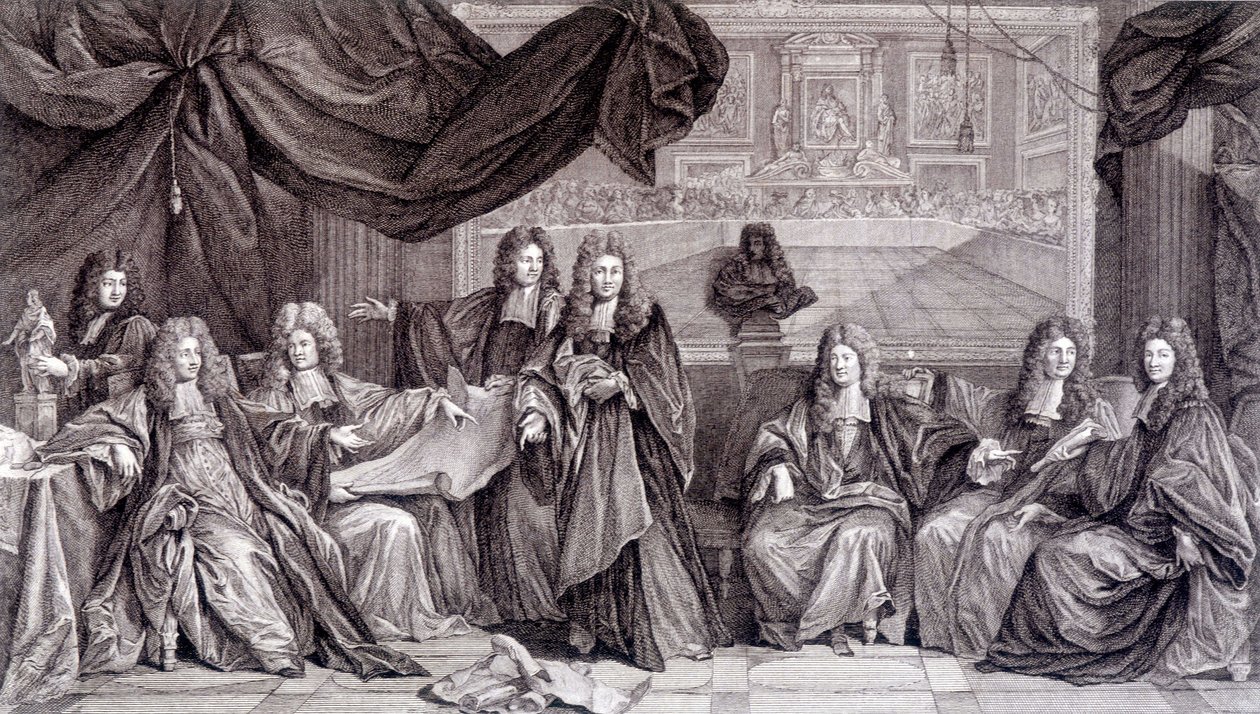 ルイ14世の回復、1689年頃。 作： フランス語学校