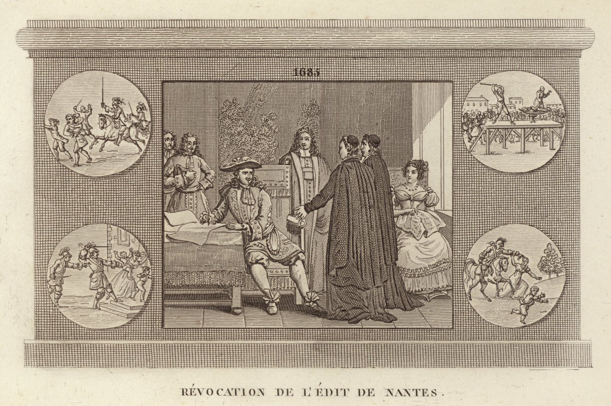 ナントの勅令の撤回 作： フランス語学校