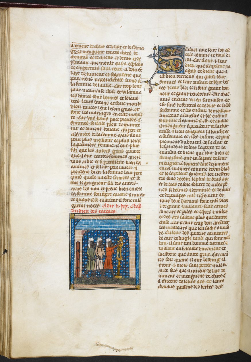 Royal MS 19 D I、f.78v、Roman d