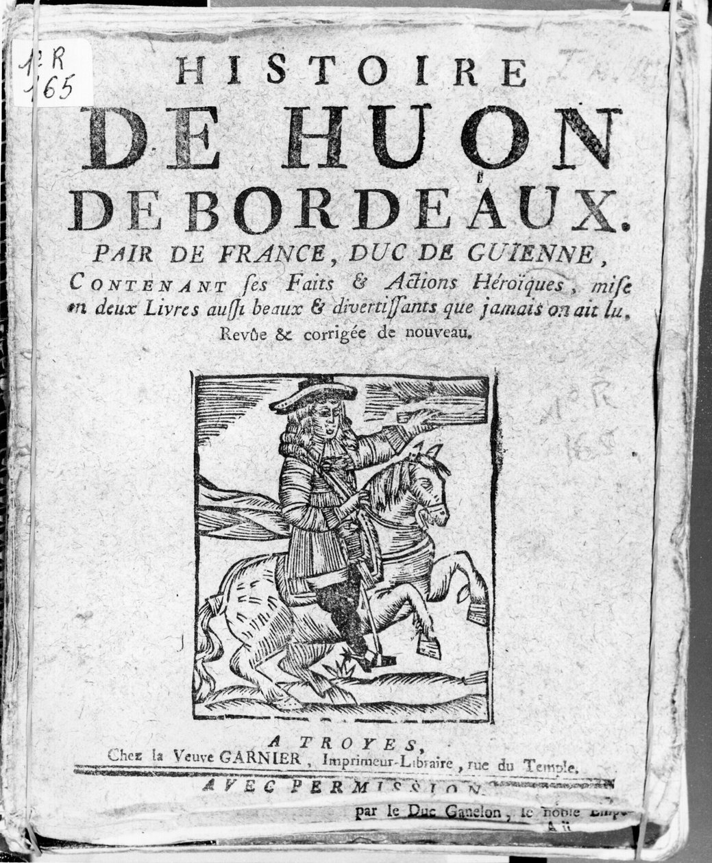 フランスのピアであり、ガイエンヌ公であるフオンドボルドー、ビブリオテックブルー、トロワの物語 作： フランス語学校
