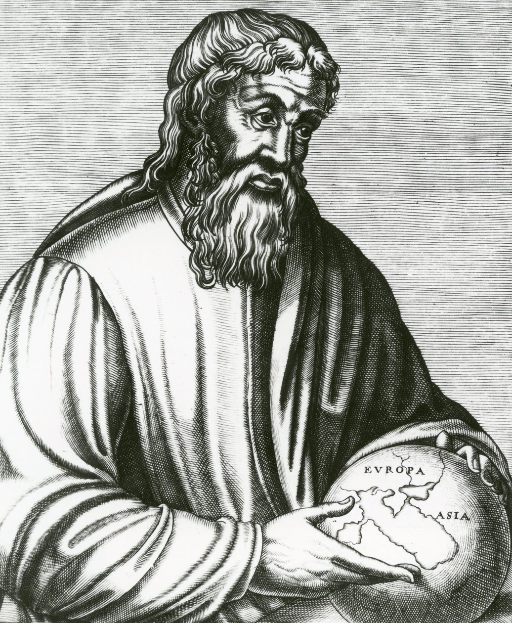Strabo the Geographer、16世紀 作： フランス語学校