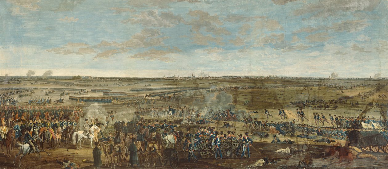 ライプツィヒの戦い、18th Ocober 1813（詳細は161783を参照） 作： フランス語学校