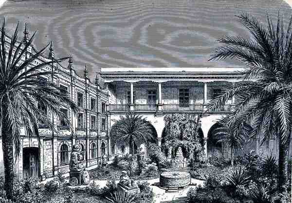 新世界の古代都市のメキシコ博物館、クロードジョセフデザイアシャルネによるパブ。 1887 作： フランス語学校