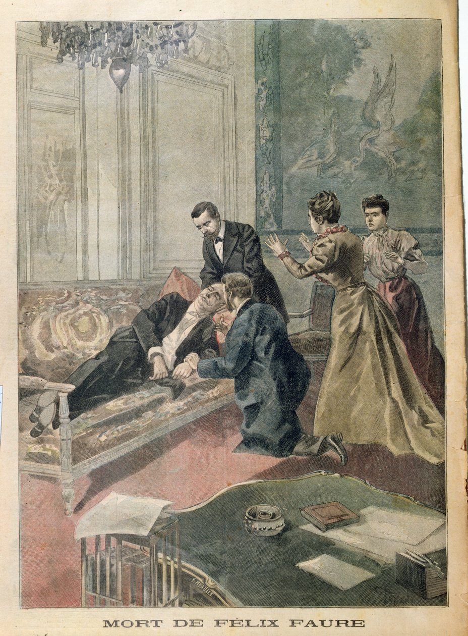 1899年2月26日、ルプティジャーナルのフェリックスフォール（1841-99）の死 作： フランス語学校