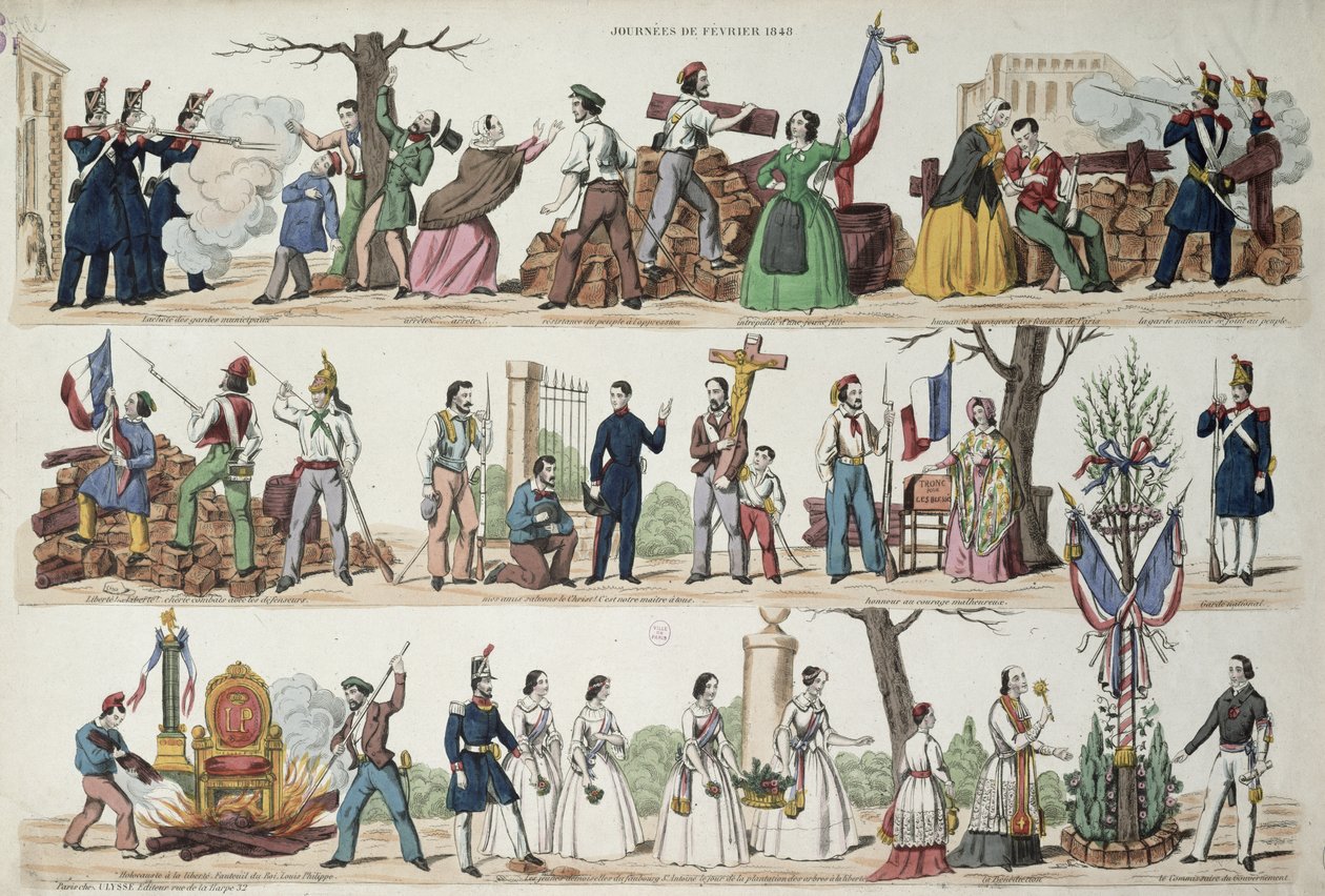 1848年2月のイベント 作： フランス語学校