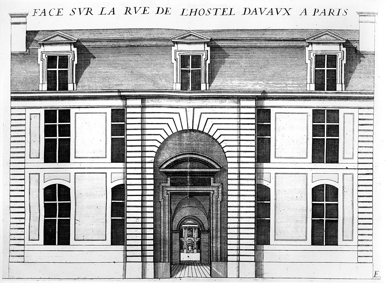 ホテルダヴォー、ルーデュテンプル、パリ 作： フランス語学校