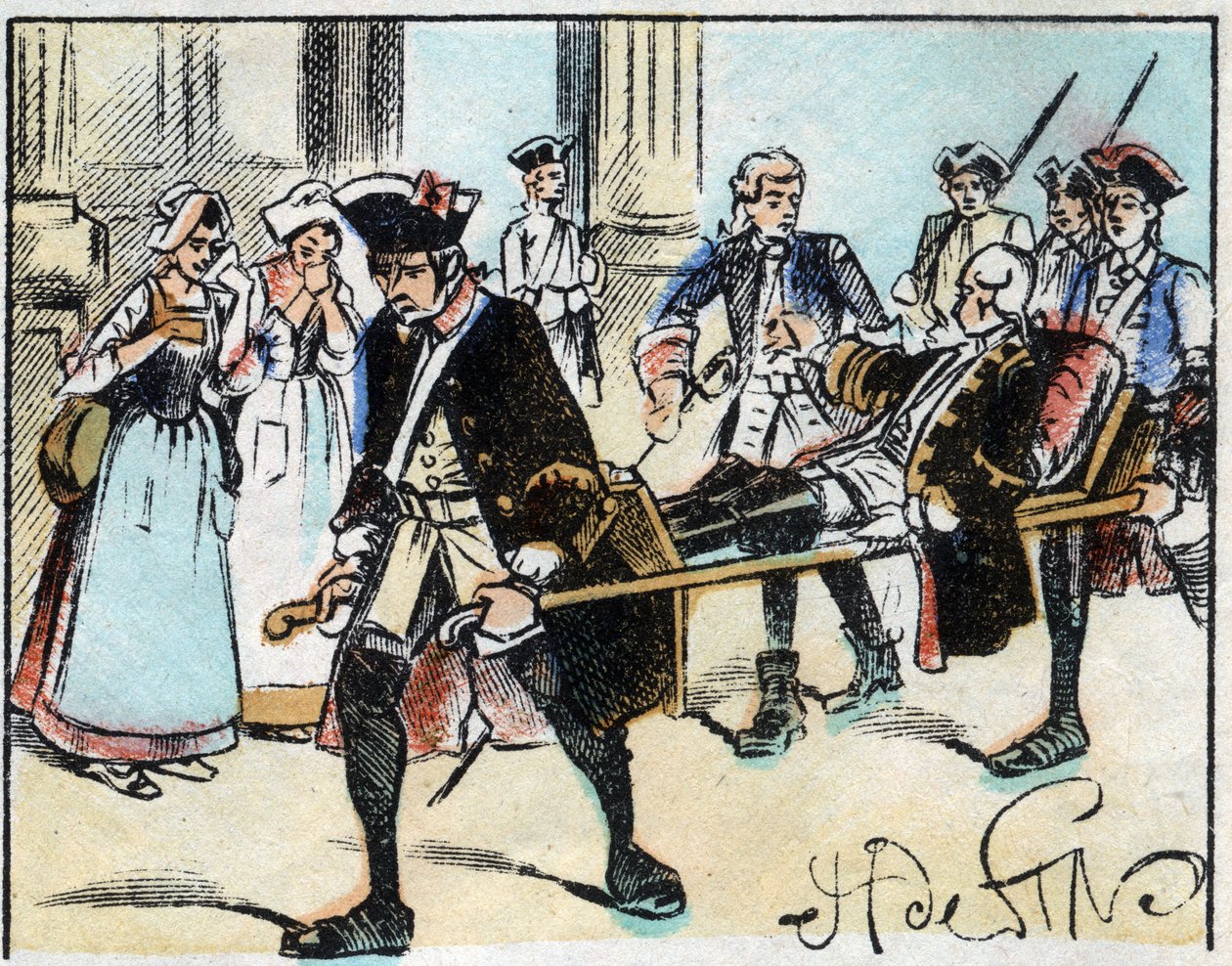 モンカルム侯爵（Louis Joseph de Montcalm 作： フランス語学校