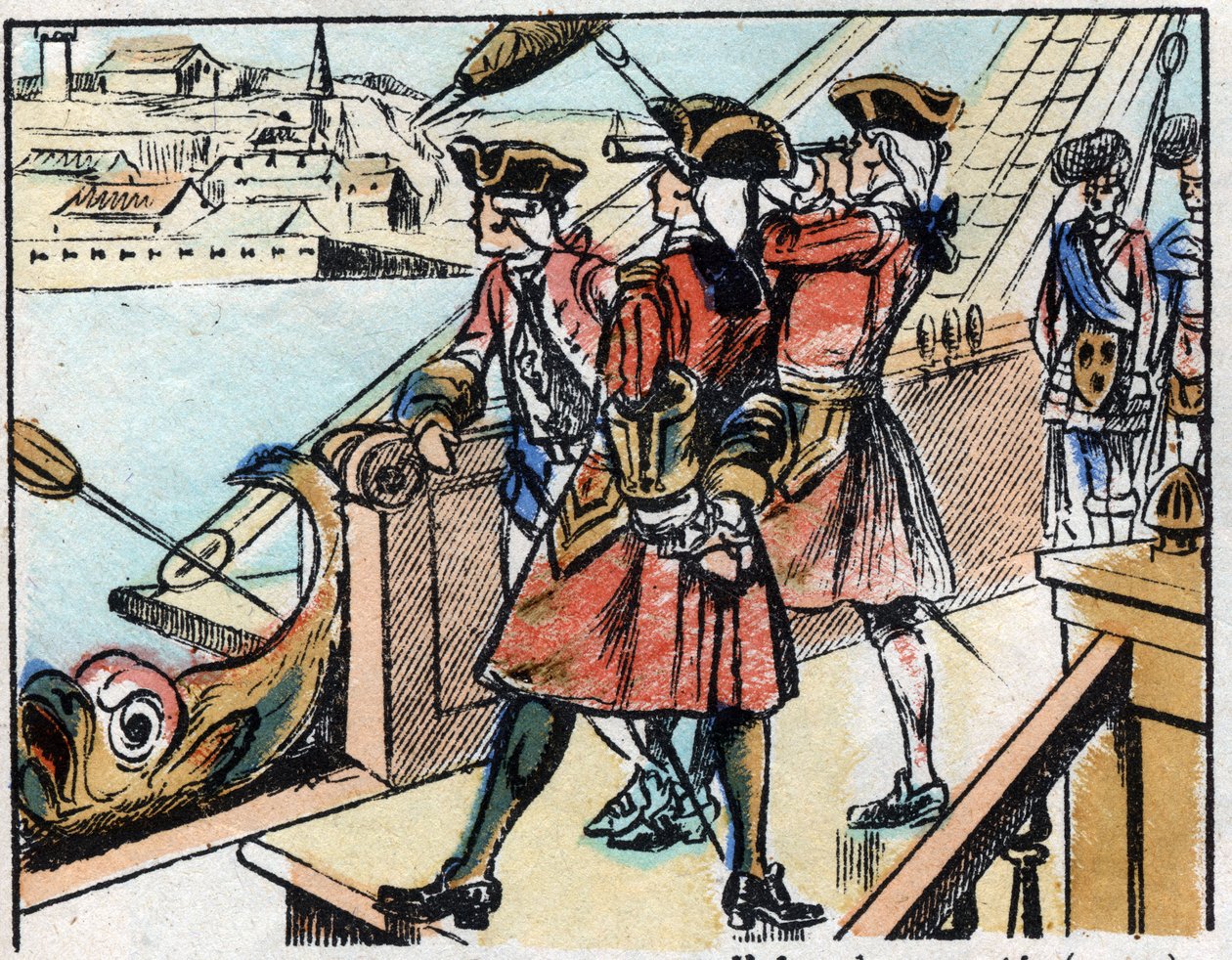 モンカルム侯爵（Louis Joseph de Montcalm 作： フランス語学校