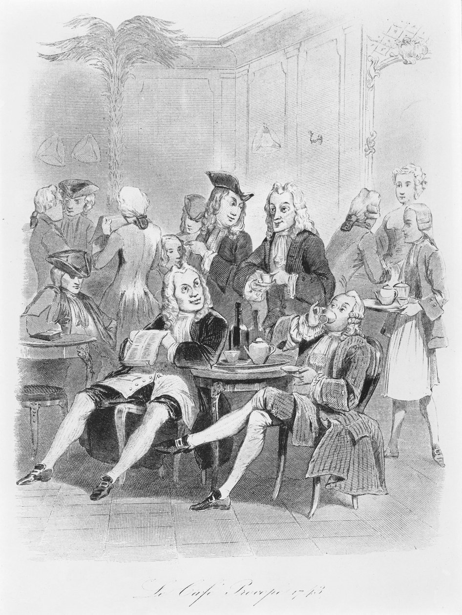 1743年のプロコープ、1840年頃 作： フランス語学校