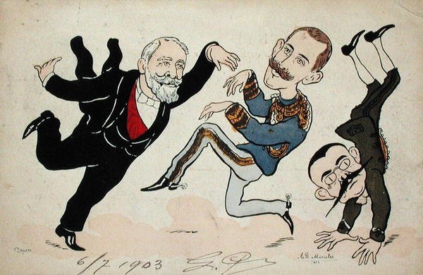 イタリア国王ヴィクトル・エマニュエル（1869-1947）のフランス訪問 作： フランス語学校
