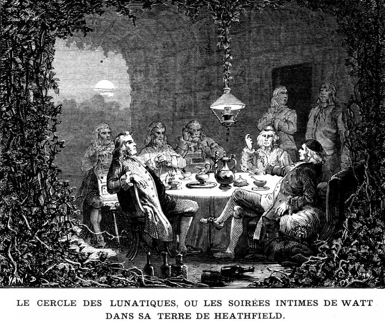 The circle of lunatics, or Watt