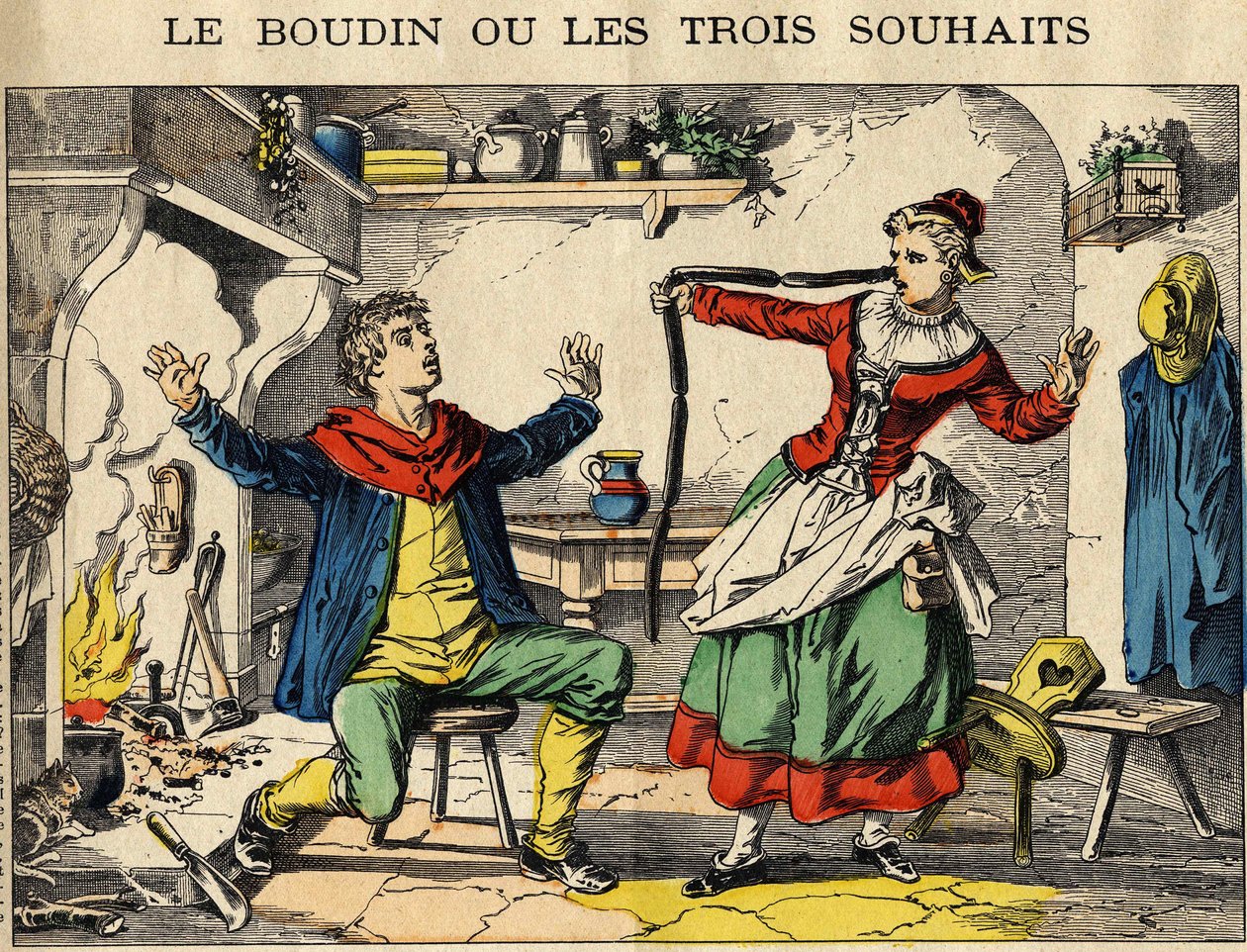 プリンとか、3つの願い（またはとんでもない願い）とか。 作： フランス語学校