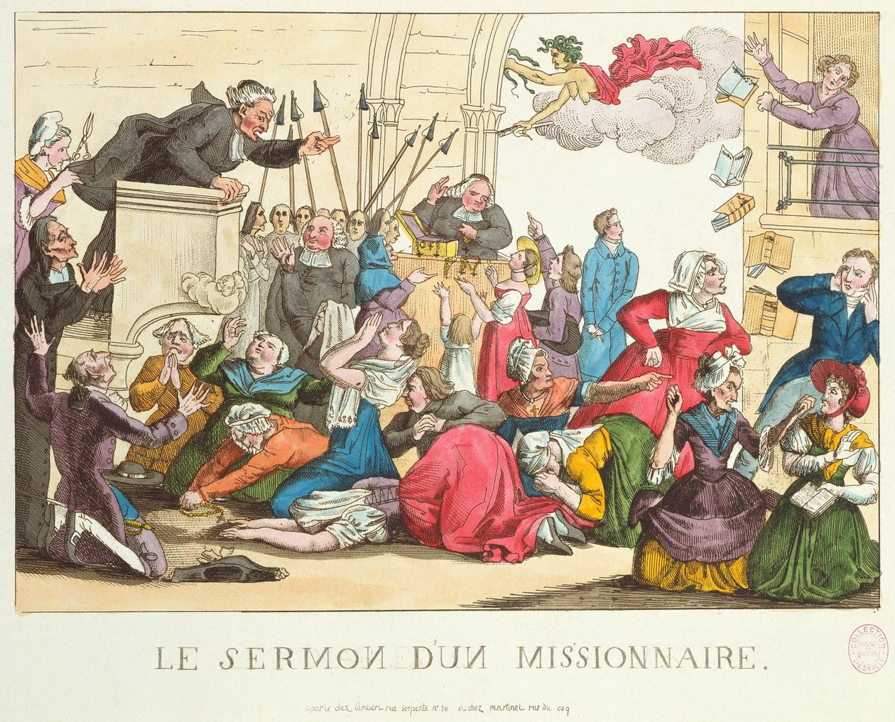 宣教師の説教 作： フランス語学校