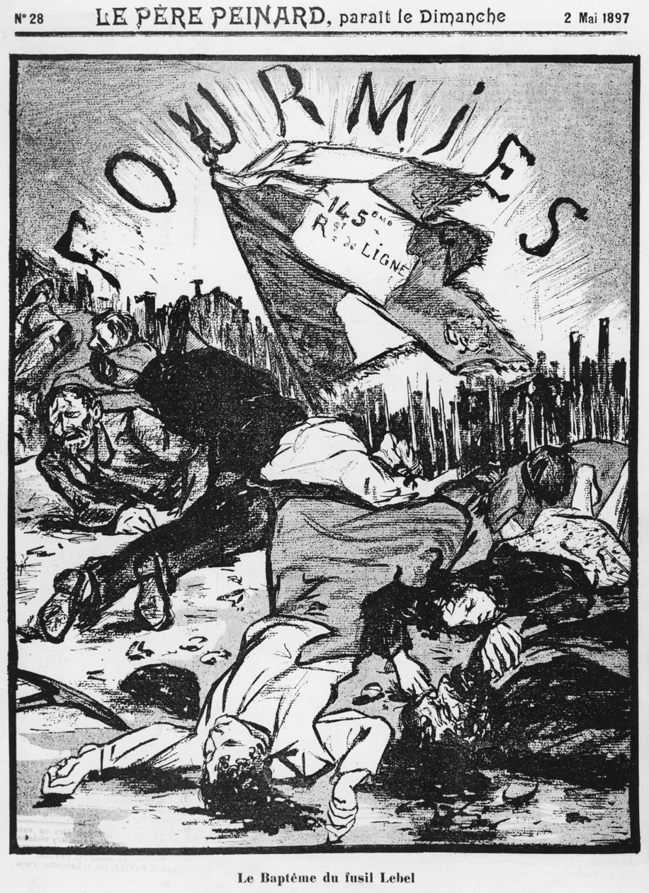 フルミの撮影、ル・ペール・ペイナールのイラスト、1897年5月2日 作： フランス語学校