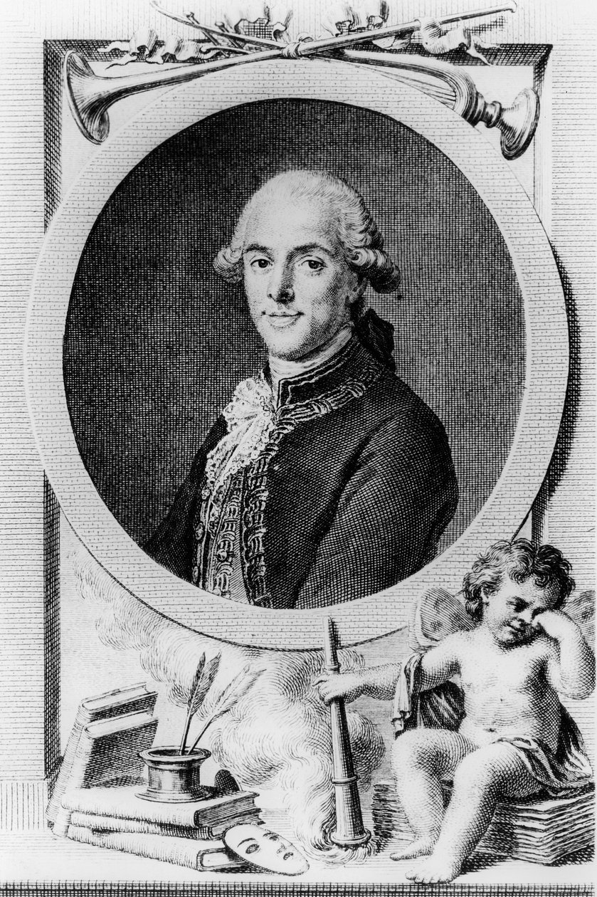Tomas de Iriarte（彫刻 作： フランス語学校