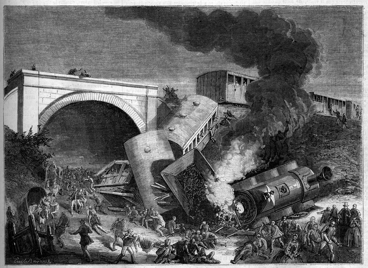 イギリス・ロンドンの北部鉄道での列車事故（9月3日 作： フランス語学校