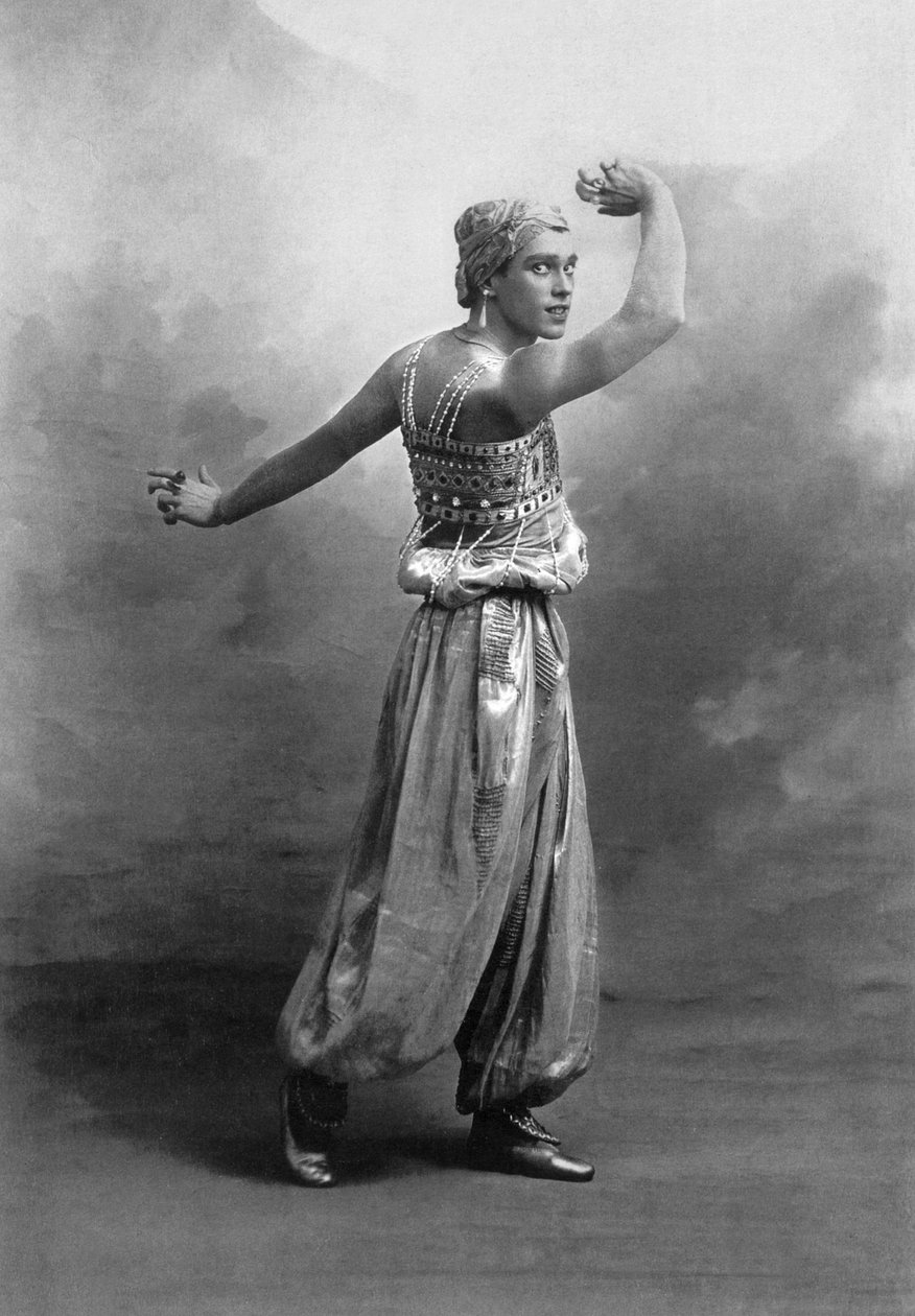 ワスラフ・ニジンスキー（1890-1950）ポーランド出身のロシア人ダンサー。
