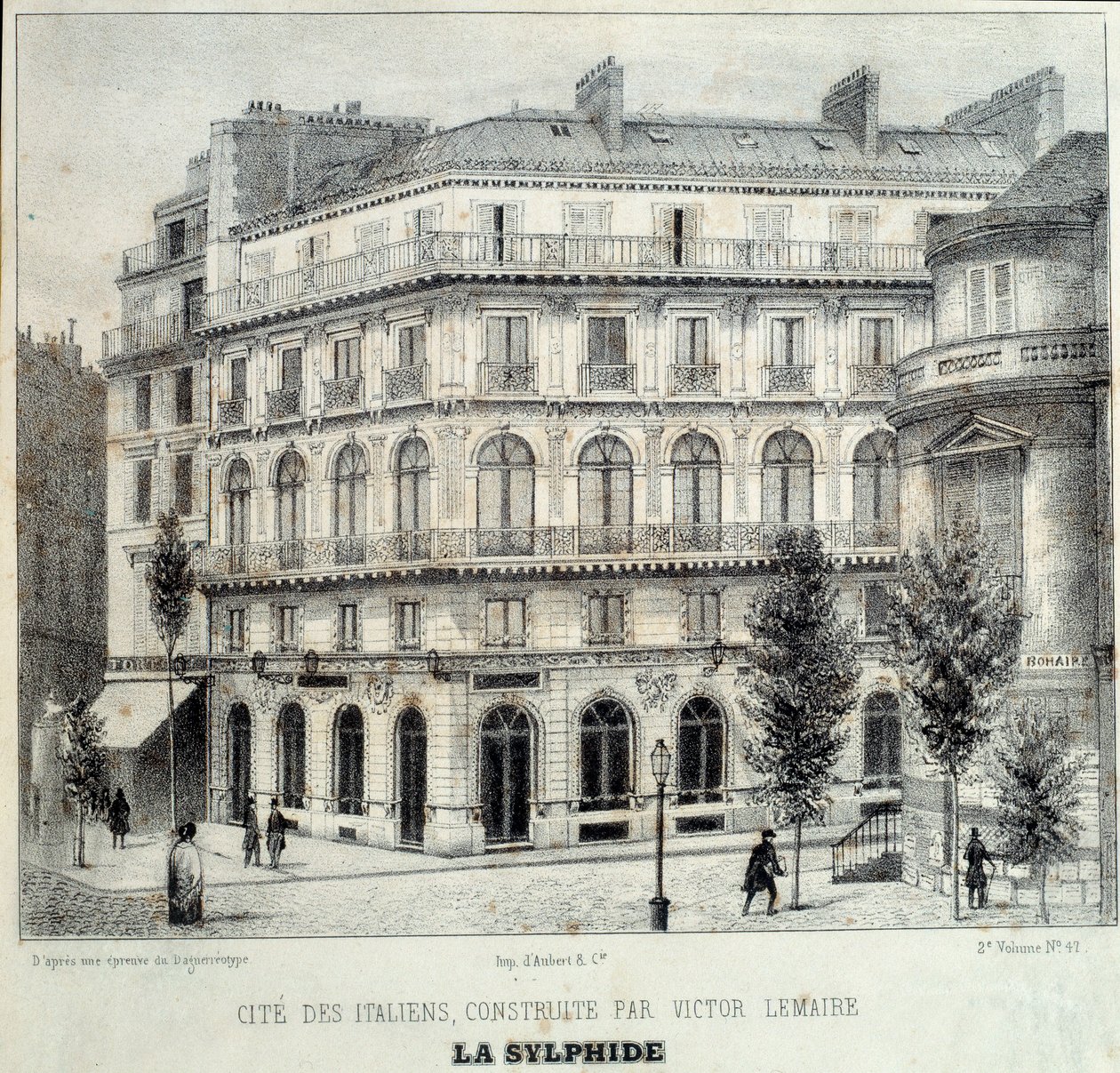 Ansicht des Maison Dorée (oder Maison d