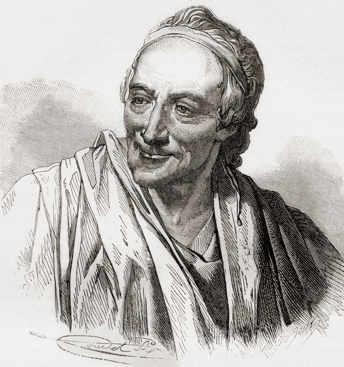 ヒストワールドフランス出身のヴォルテール、1880年頃出版 作： フランス語学校