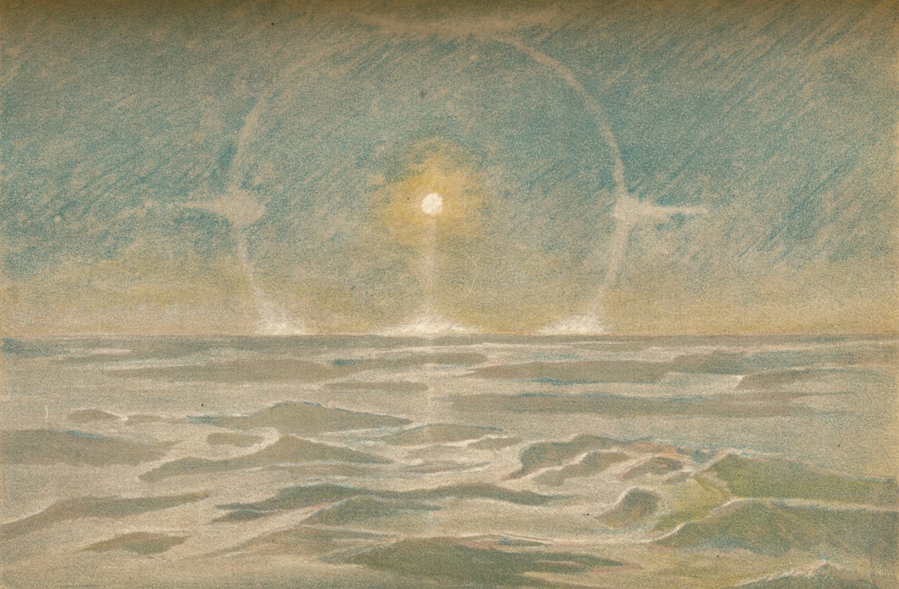 北極夜、1893年11月24日、1897年 作： フリチョフ・ナンセン