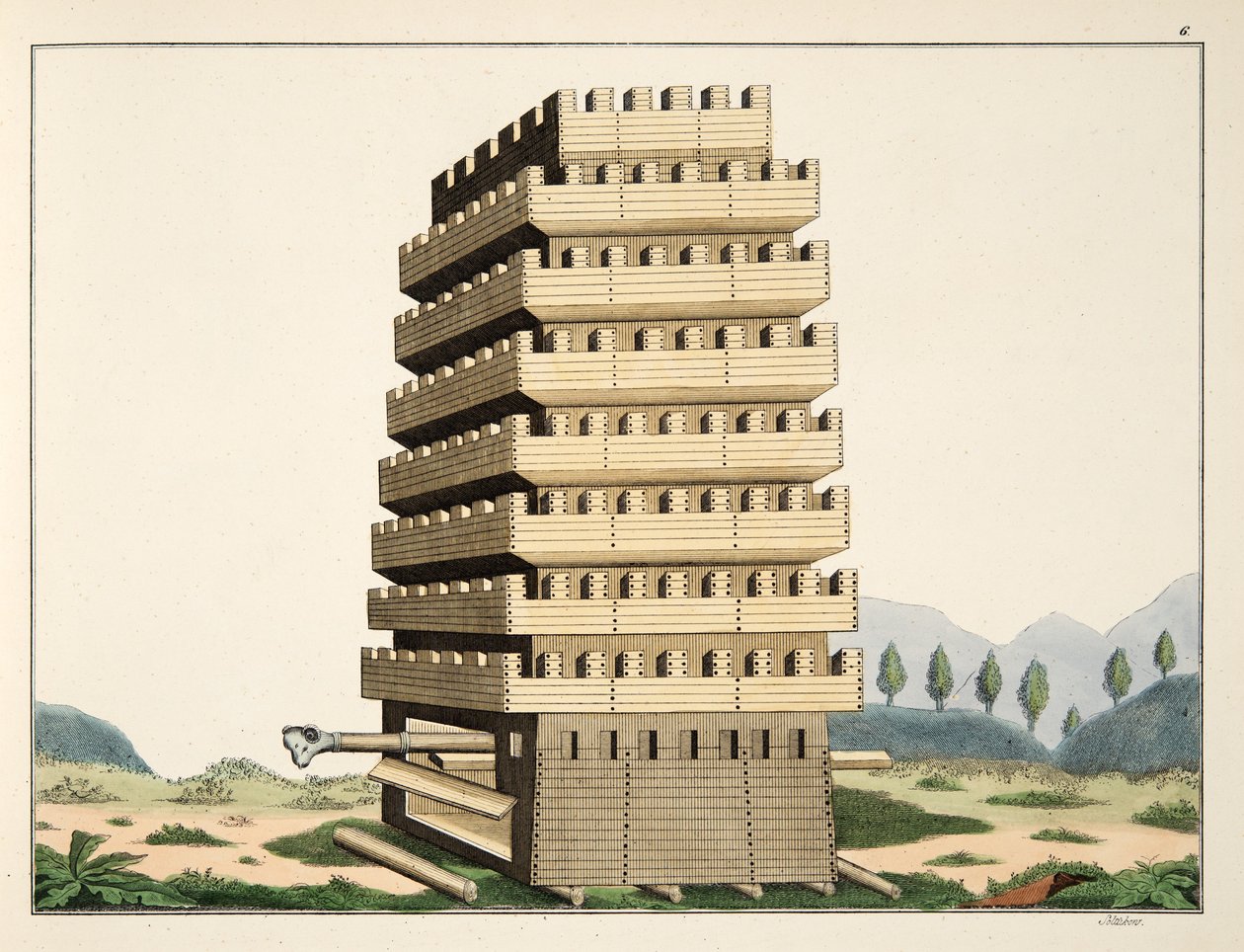 カール・ホフマン出版の1842年（colou 作： フリードリヒ・マルティン・フォン・レイビッシュ