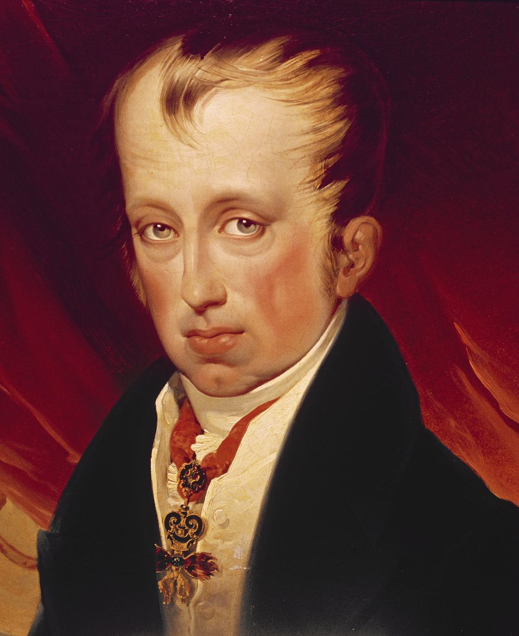 オーストリア皇帝フェルディナンド1世の肖像（1835-48年）、19世紀 作： フリードリヒ・フォン・アメルリング