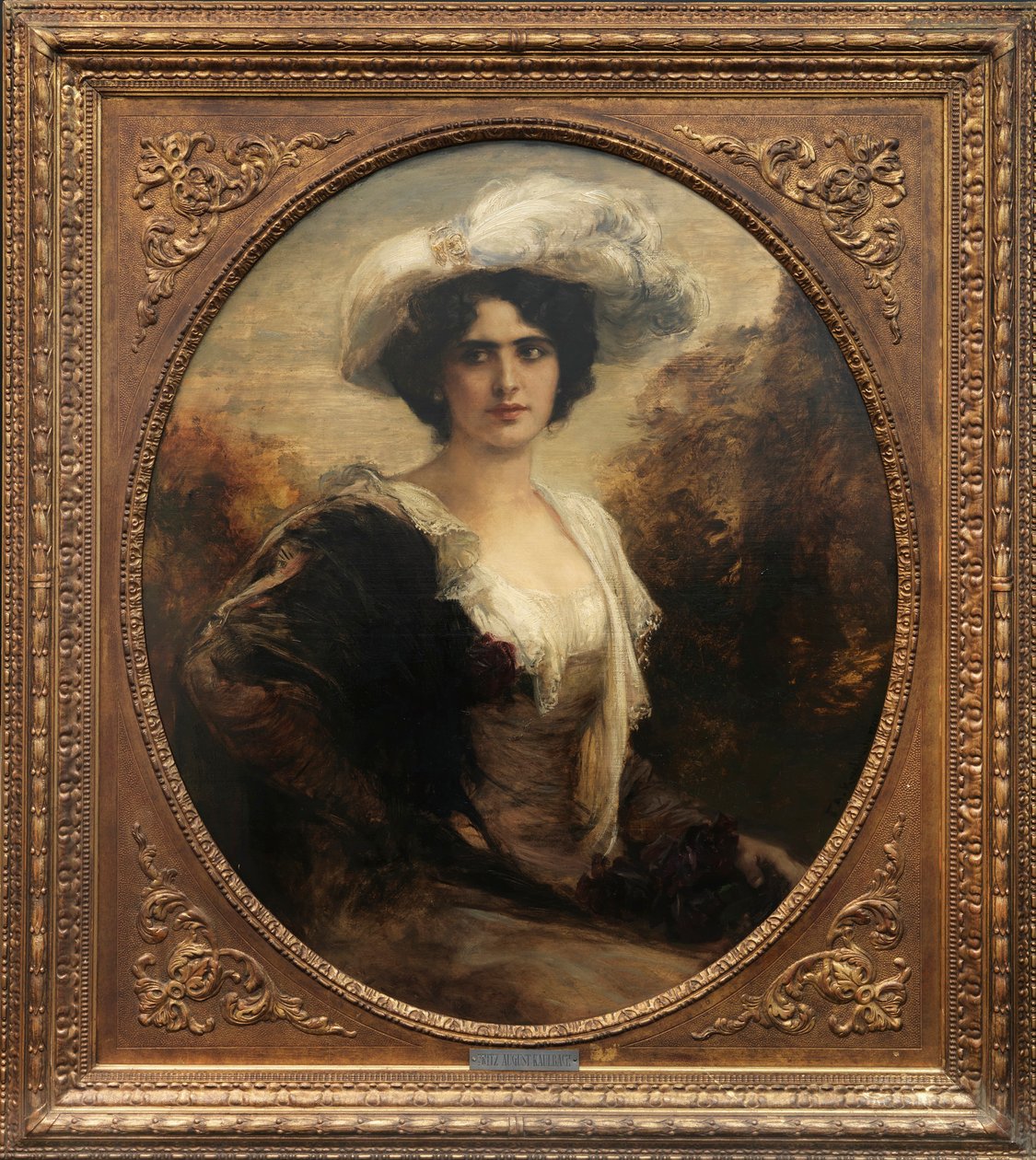 ロザリオ・ゲレロ、1903年。 作： フリードリヒ・アウグスト・フォン・カウルバッハ