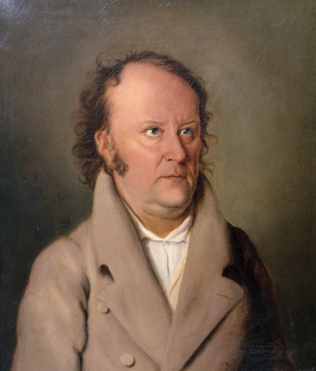 作家ジャン・ポールの肖像 1763-1825, 1810. 作： フリードリヒ・マイヤー