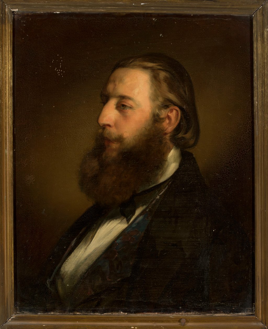 コンスタンティ・ブラニツキ（1824-1884）の肖像画 作： フリードリヒ・フォン・アメルリング