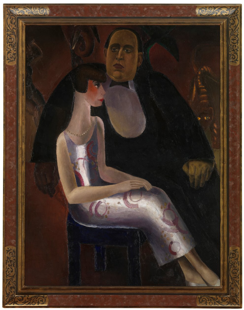 ポール＝ギュスターヴ・ヴァン・ヘッケと妻ノリネの肖像