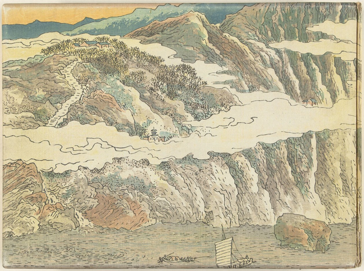 三十巻の中国 - 前編 品三重画鑑 - 上官 作： 福田備戦
