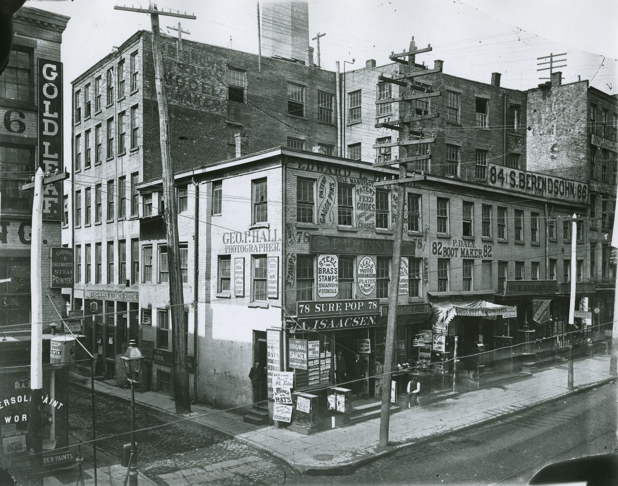78から86 Fulton Street、New York City 作： GPホールと息子