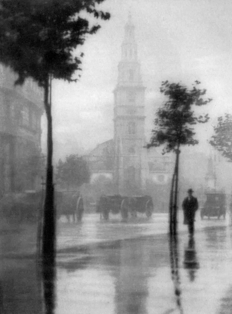 St Clement Danes Church、Strand、ロンドン、1924-1926 作： GF Prior