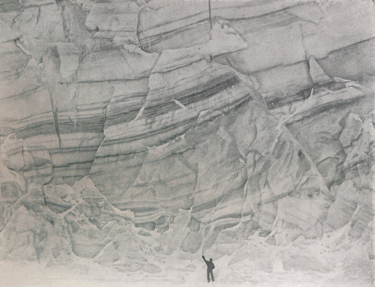 氷の構造、c1911、1913 作： G.マレー・レヴィック